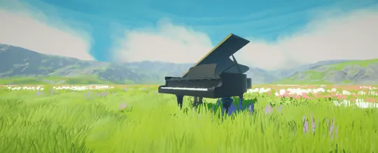 Image from Working piano demo